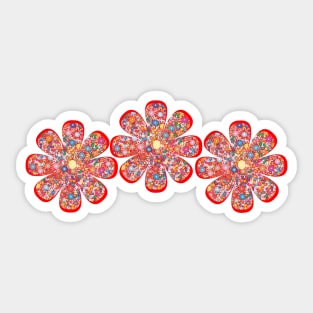 Flowers Bloom in my Garden Sticker